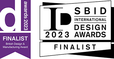 d awards 2023 - Finalist British Design & Manufacturing Award - ID 2023 SBID INTERNATIONAL DESIGN AWARD FINALIST