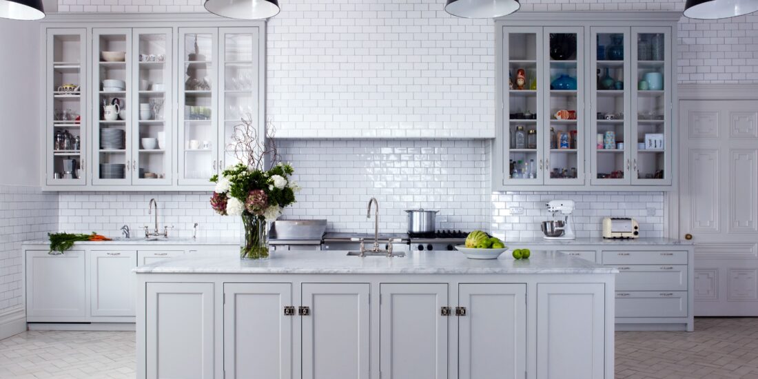 Classic white Ludlow kitchen concept