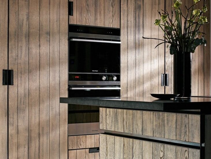 Wood kitchen concept